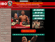 Tablet Screenshot of iboboxing.com